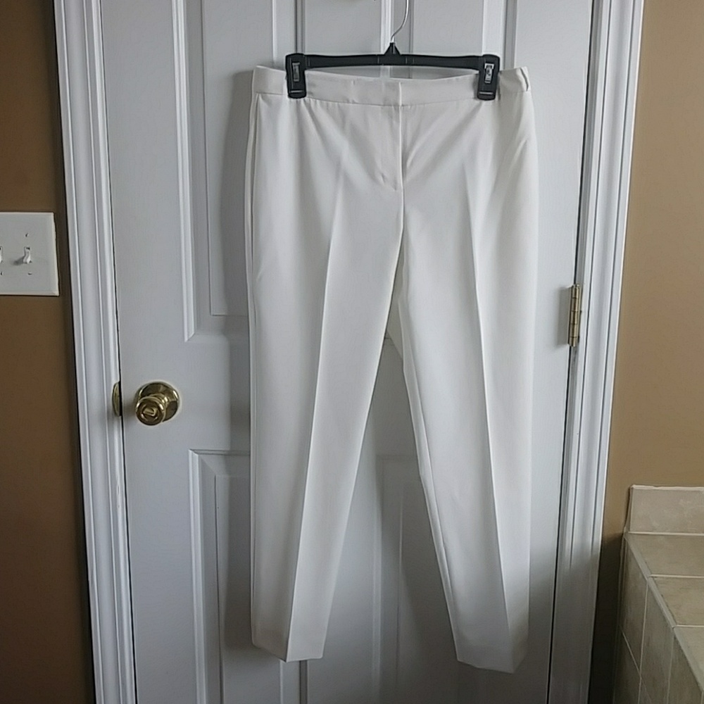 Calvin Klein Off White Pants